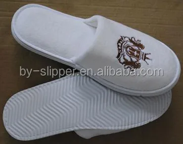 Custom washable disposable hotel slippers