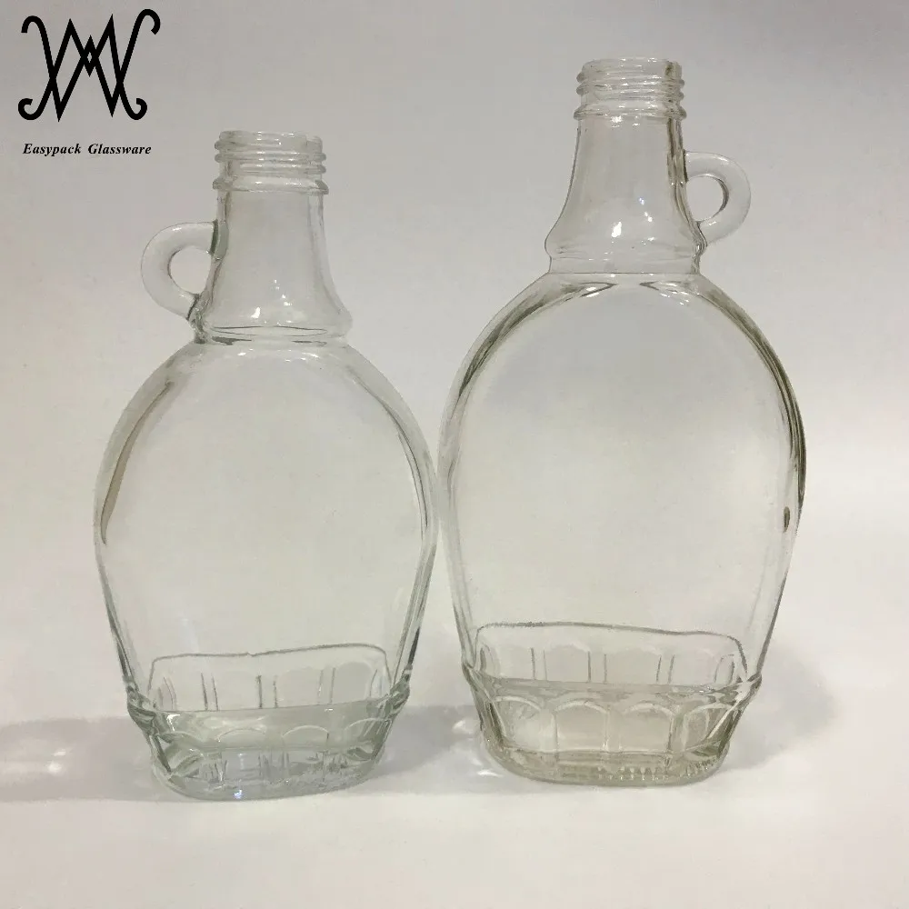 8oz Empty Glass Maple Syrup Bottle With Loop Handle Buy 8oz Glass