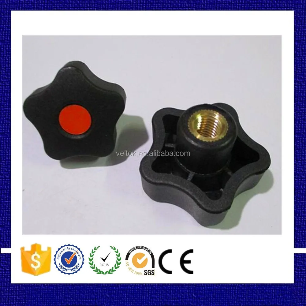 M6 Thread Plastic Star Grip Knob,Machine Lobe Knob Buy M6 Thread Star