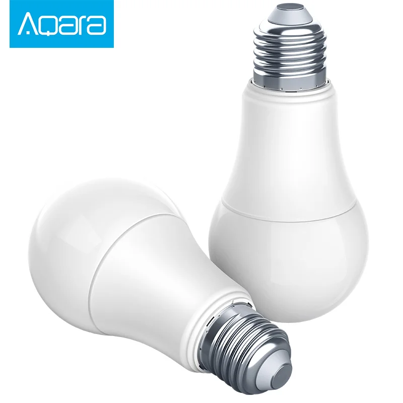 Original Xiaomi Mijia Aqara LED Light Bulb Zigbee Version Work With Mi Home App ,And For Apple Homekit Smart Bulb Lamp