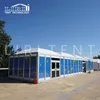 Aluminium Alloy Modular Dome Tents With Glass Windows And Doors
