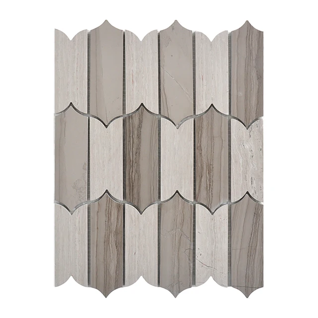 Venta al por mayor grises baldosas de mosaico de piedra-Compre online