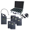 Germany company and travel agent 863-865MHZ audio system tour guide, Long working distance outdoor wireless tour guide system