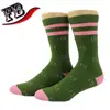 OEM colorful men combed cotton fun business dressing socks