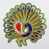 Beautiful Custom Peacock Embroidered Patch