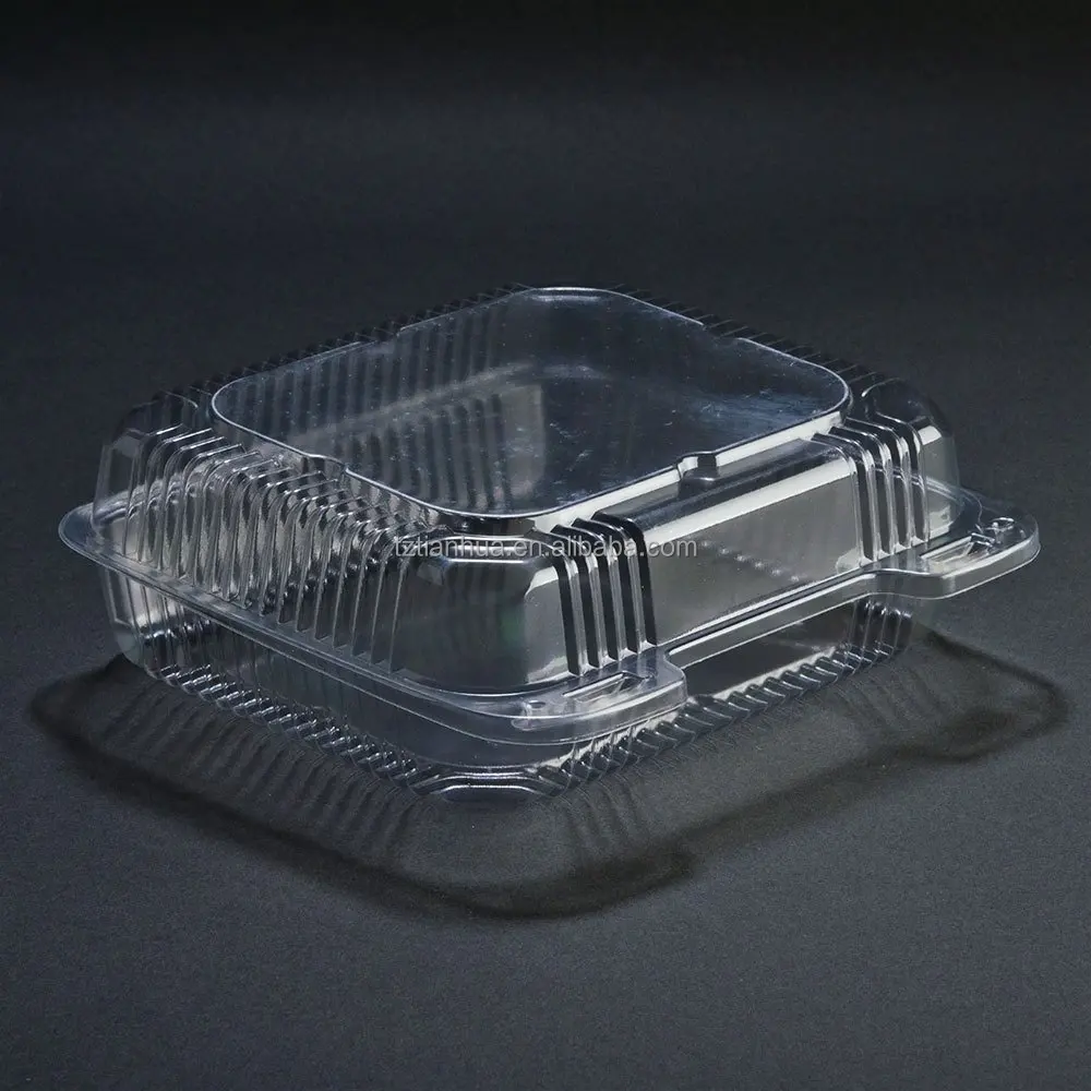 Opsクリアプラスチックケーキスライスクラムシェルコンテナ Buy ケーキ容器 プラスチックケーキスライスコンテナ クラムシェル Product On Alibaba Com