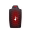 Intelligent Electric Battery Heated Heating Vest Mens Women Winter Warm Up Zipper Sleeveless vests Wind Resistant Vests