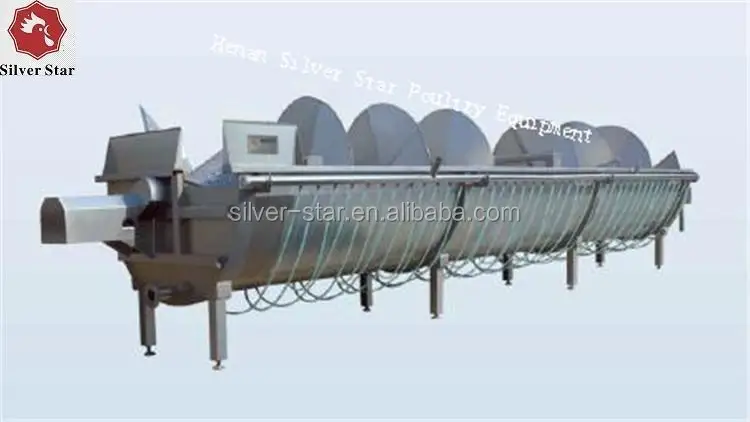 spiral cooling machine
