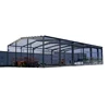 Prefabricated steel structures commercial warehouse / steel metal buildings sheds construction