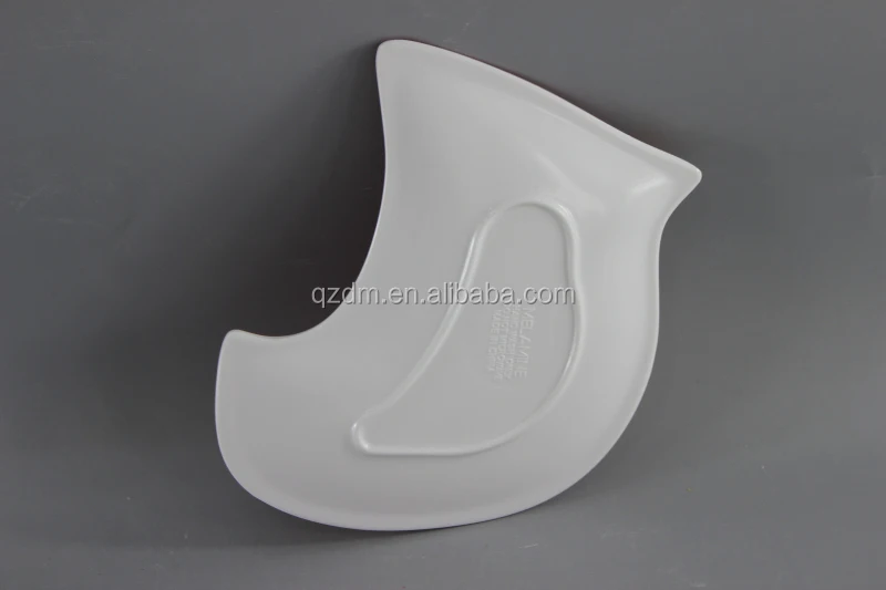 Bird Shape Melamine dinner plate , Dessert Dishes