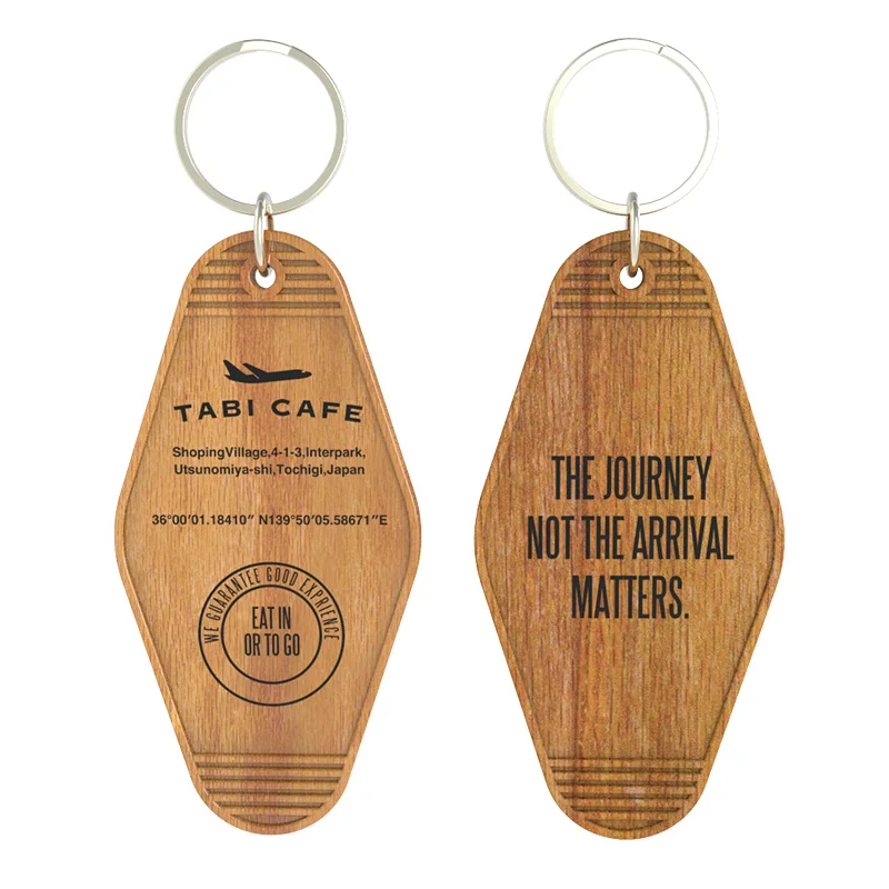 Custom Wood Hotel Keychain Room Number Keychain Hotel Classification