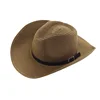 Fashion Breathable Beach Belt Bucklebrazil Paper Blank Cowboy Hat