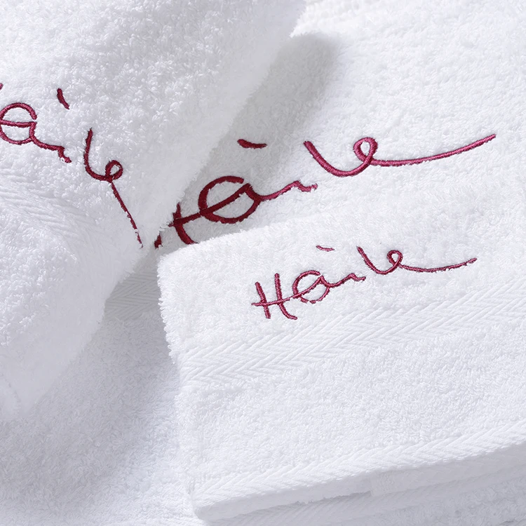 Eliya Resort Hilton Towel Bath Sheets Extra Large White 100 cotton Logo Luxury