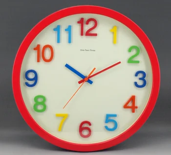 Battery Operated Children Silent Wall Clocks For Kids Room Buy Plastic Wall Clock Kids Wall Clock Gift Clock Product On Alibaba Com