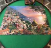 EASTOMMY Solid Round Jigsaw Puzzle Spinner Puzzle Table Surface Fits 1000 pcs Puzzles- Jigsaw Puzzle Table