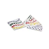 Cards for knobless cylinders card 6 full-page charts set montessori tools