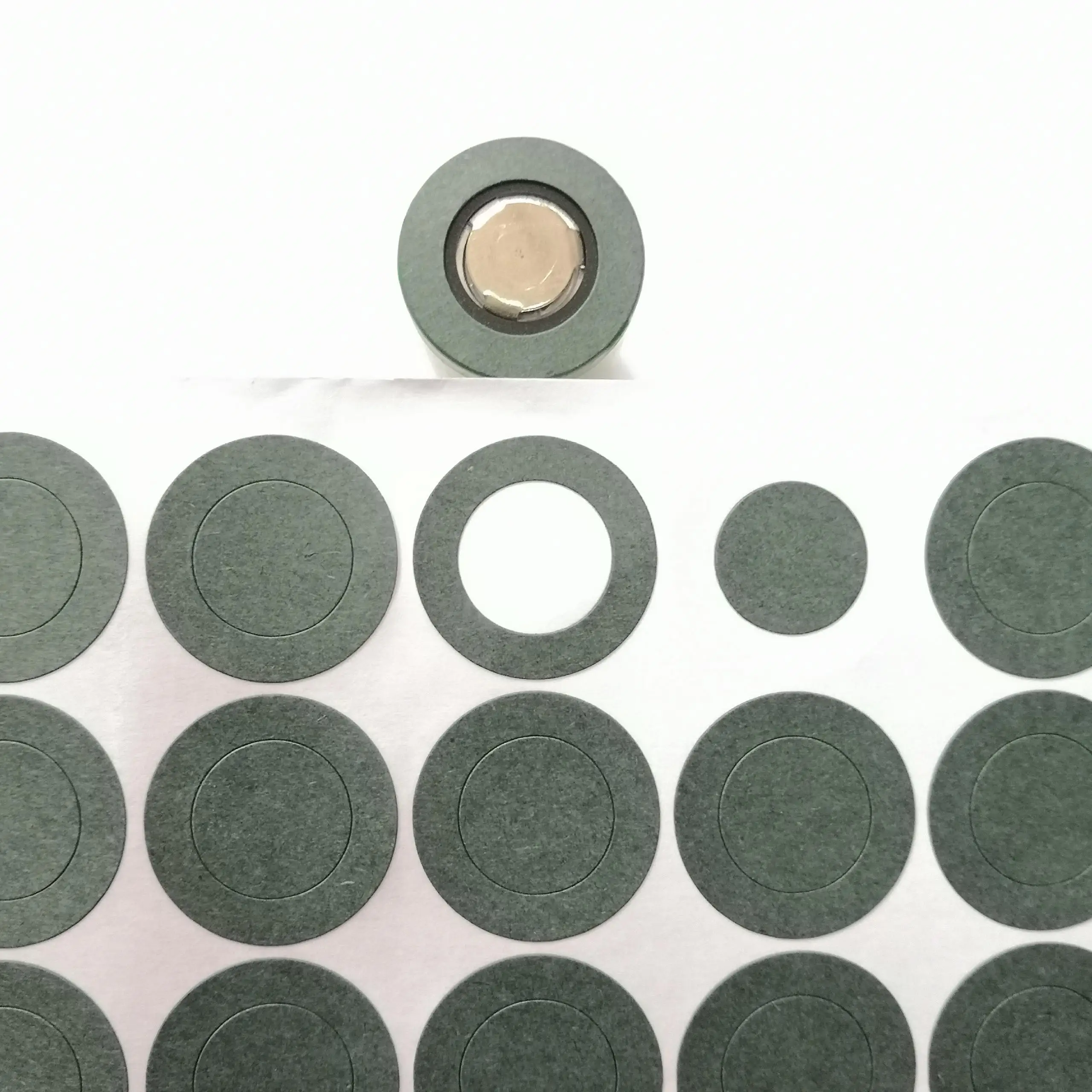 21700 Single Section Hollow Insulating Gasket Barley Paper Lithium