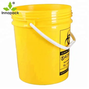 round bucket with lid