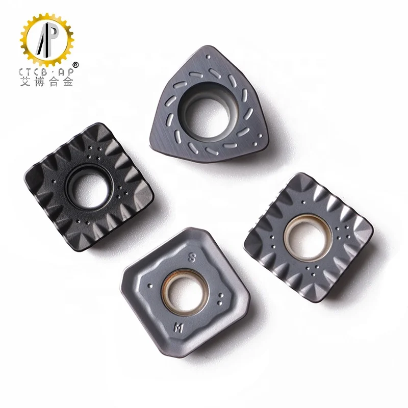 High quality 10P APMT160408PDTR-HM 8115 CNC Carbide Milling insert For steel