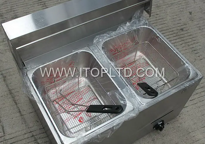 gas large deep fryer