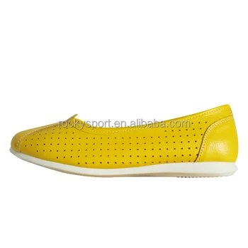 yellow casual shoes ladies