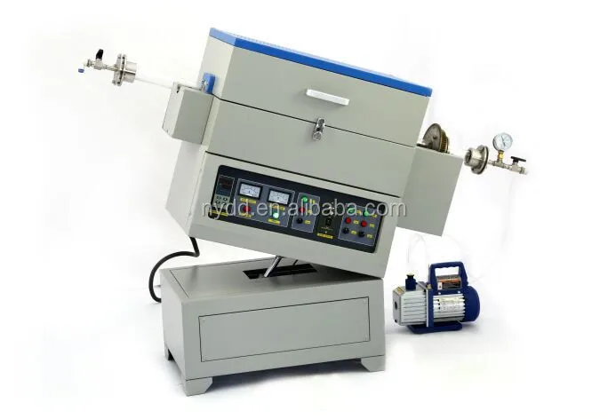 Lab Pyrolysis vacuum tube furnace, Vacuum atmosphere tube furnace, heat treatment sintering tube furnace