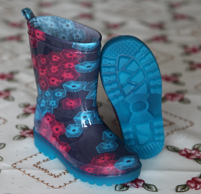 Kids Clear Transparent Rain Boots With Led Light - Buy Pvc Rain Boots ...
