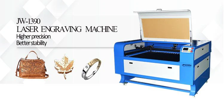 jingwei 1390 80w 100w130w150w laser cut cutting engraving machine for shoes cup acrylic letters