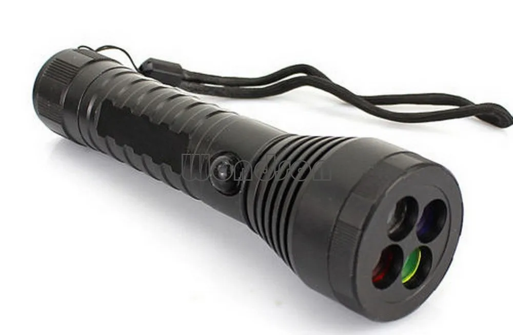Details about   Yellow R2 LED 350lm Filter Flashlight Torch Black Emergency Signal Flash Lite 