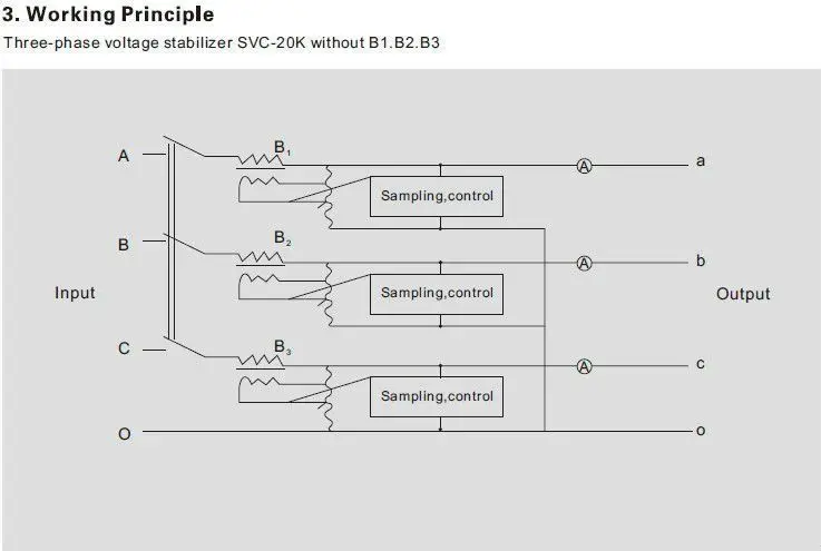 Schematic Automatic Voltage Regulator - Wiring Diagram