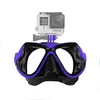 excellent performance professional gopro dive mask with camera support