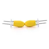 ABS Corn Picks Holder Stainless Steel Non Slip needle For BBQ Meat fork Kitchen gadgets Heat Resistant ABS Fruit Fork
