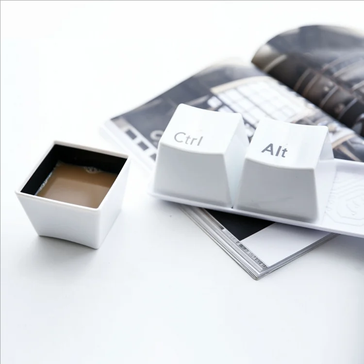Uchome Creative Keyboard Cup Fashion Cup Per Set Include Ctrl Del Alt 3