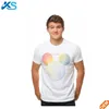 85% Cotton 15% Polyester Jersey UV Sensitive Color Change T Shirt Printing Color Change By In Sun T-Shirt OEM Printing Logo Tee