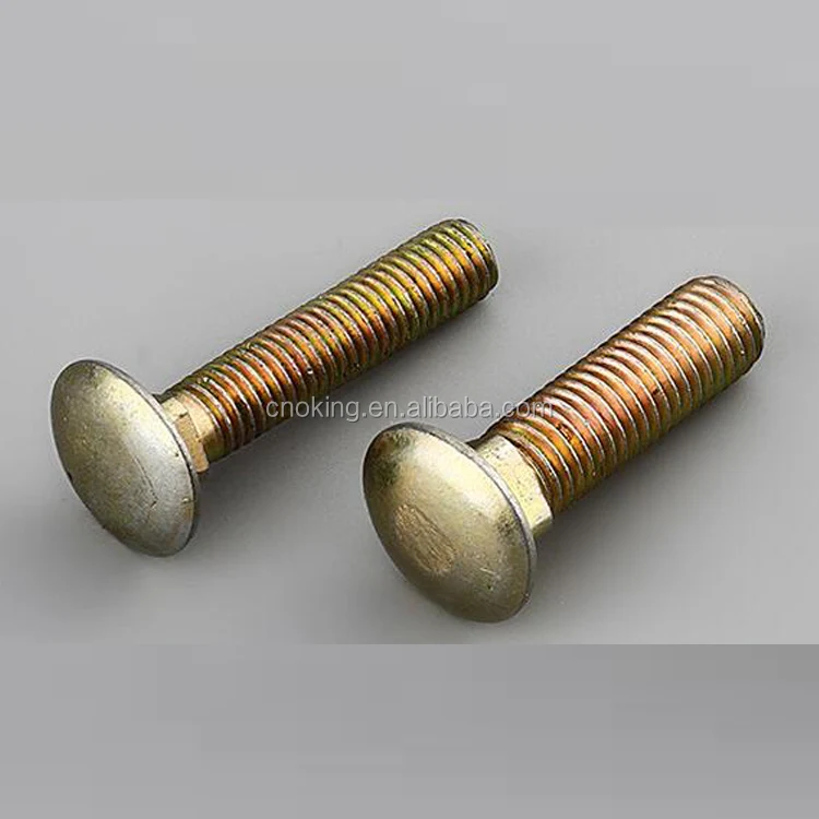 Funiture Hardware Din603 M15 M20 M25 Cup Head Brass Carriage Bolts