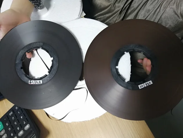 Cassette Tape Pancake,60minutes and 90minutes, 8200inch and 12500inch