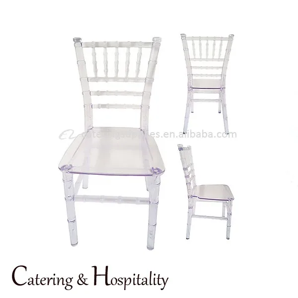 Wholesale Party Clear Color Kids Children Chiavari Chair Resin Kids Tiffany Chairs For Wedding