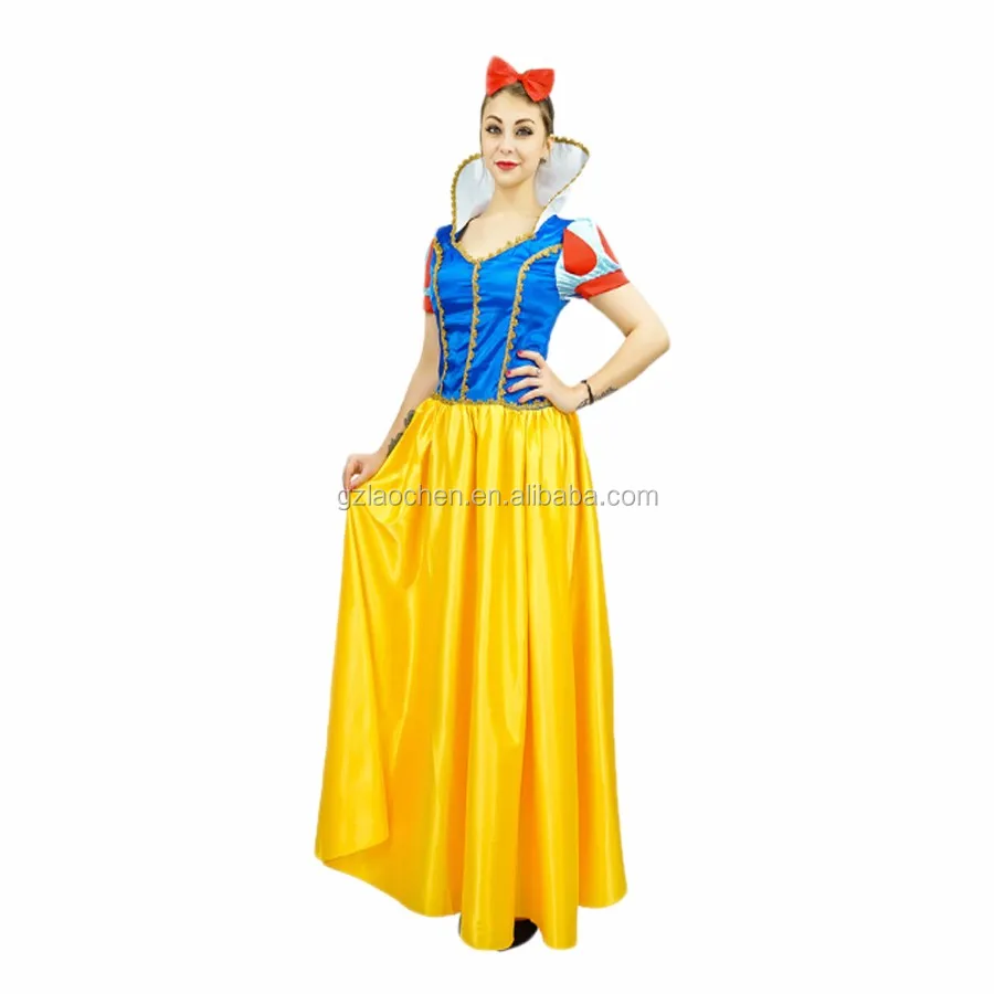 Adult Movie Snow White The Seven Dwarfs Disney Princess Snow White Dress Costume