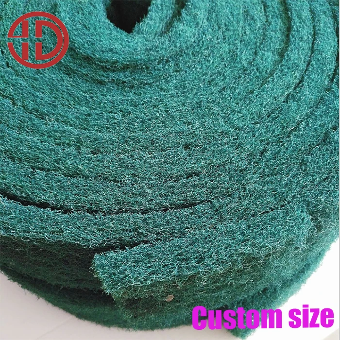 Raw Material Scourer Roll Scouring Pad Rolls Buy Scouring Pad Rolls