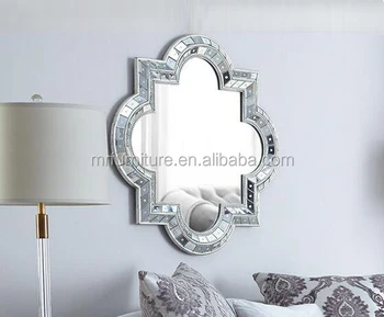 Fancy Mirrors Moroccan Design Wall Mirror Decor In Champagne View Mirrors Moroccan Design Wall Mirror