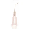 Short angled luer lock blunt needle dispensing tips