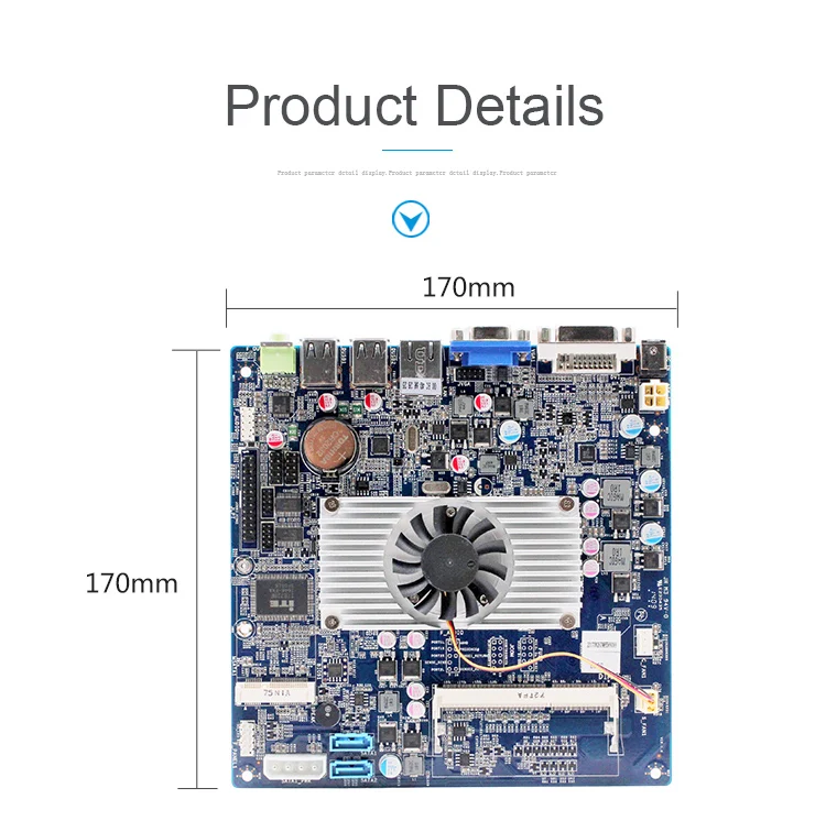 T48 R100 For Mini Pc Amd Motherboards Onboard Apu Mini Itx Motherboard