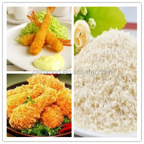 Bread crumbs process line / Bread crumbs extruder and grinder