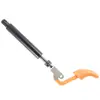locking gas spring with height adjustment and even force distribution