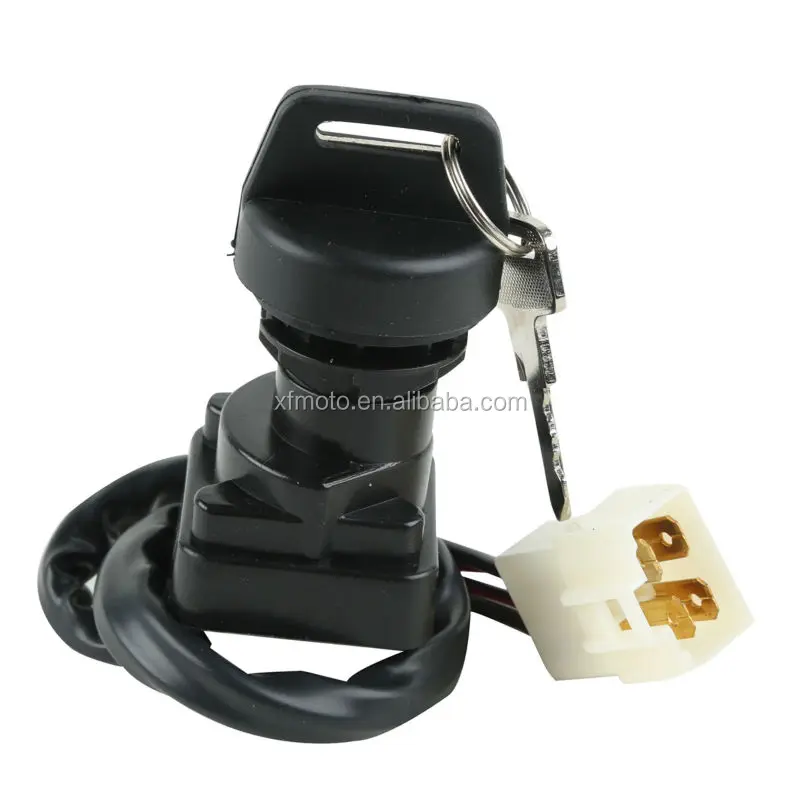 Xf2850 New Ignition Key Switch For Polaris Scrambler 400 500 1999 Atv