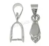 Fashion nickel free brass copper pinch bails jewelry pinch bails