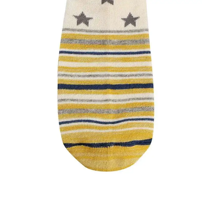Star Pattern Autumn Winter Stripe Trend Japanese Child Custom Kids Socks Ankle