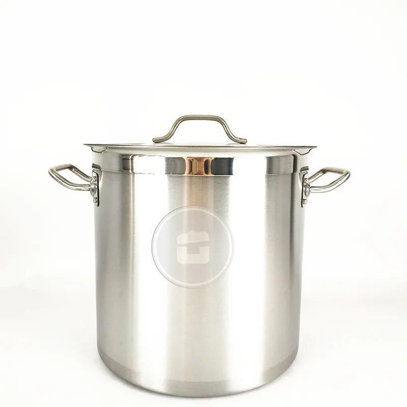 Large Cookware Commercial Induction Heavy Duty Stainless Steel Cooking