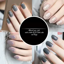 1pcs 10ml Grey Nail Gel Polish quick dry nail polish spray Long lasting Soak off LED