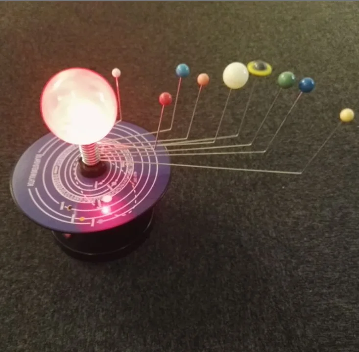 Electric Solar System Simulator Nine Planets Model For Educational Use ...